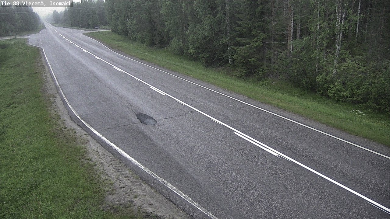 Kelikamerat Kuva Tie 88 Vieremä, Isomäki, Vieremä, Pohjois-Savo