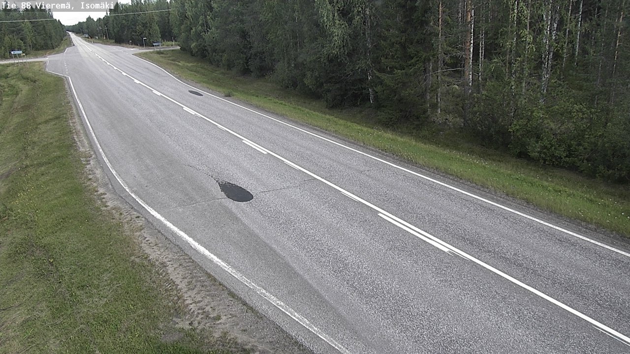 Kelikamerat Kuva Tie 88 Vieremä, Isomäki, Vieremä, Pohjois-Savo