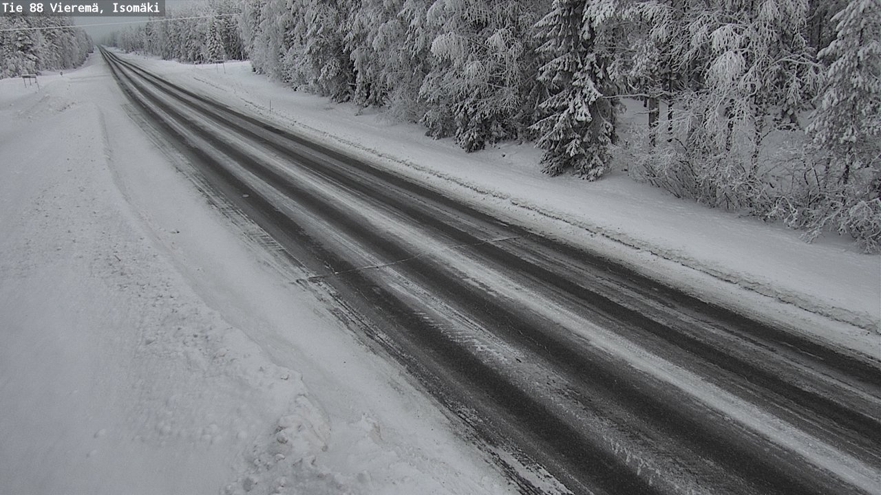 Weather Camera Image Road 88 Vieremä, Isomäki, Vieremä, Pohjois-Savo