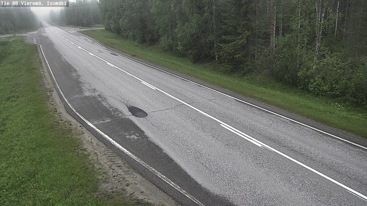 Kelikamerat Kuva Tie 88 Vieremä, Isomäki, Vieremä, Pohjois-Savo