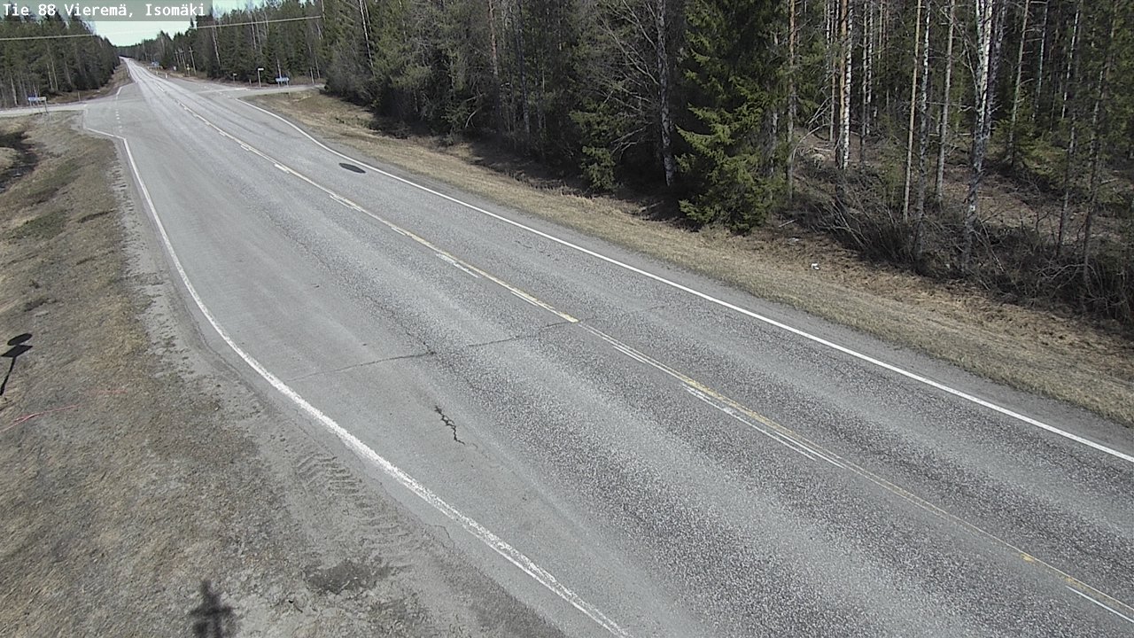 Kelikamerat Kuva Tie 88 Vieremä, Isomäki, Vieremä, Pohjois-Savo