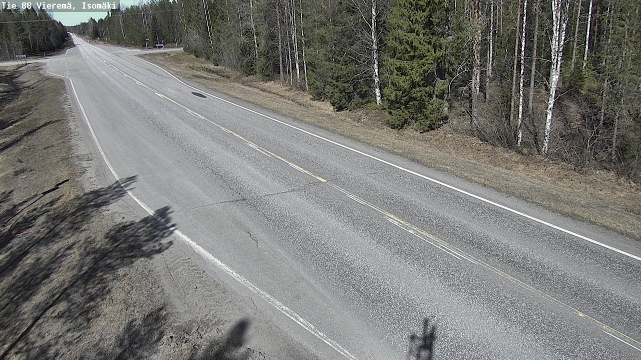Kelikamerat Kuva Tie 88 Vieremä, Isomäki, Vieremä, Pohjois-Savo