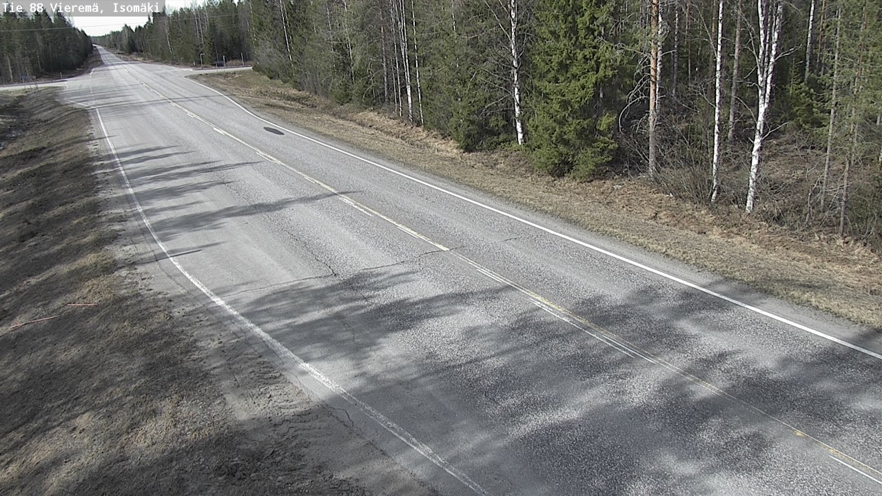 Kelikamerat Kuva Tie 88 Vieremä, Isomäki, Vieremä, Pohjois-Savo