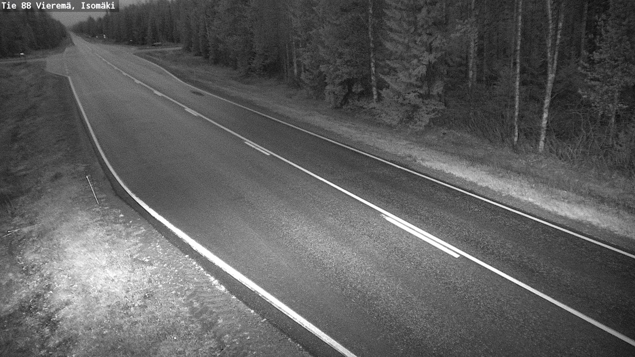 Weather Camera Image Väg 88 Vieremä, Isomäki, Vieremä, Pohjois-Savo