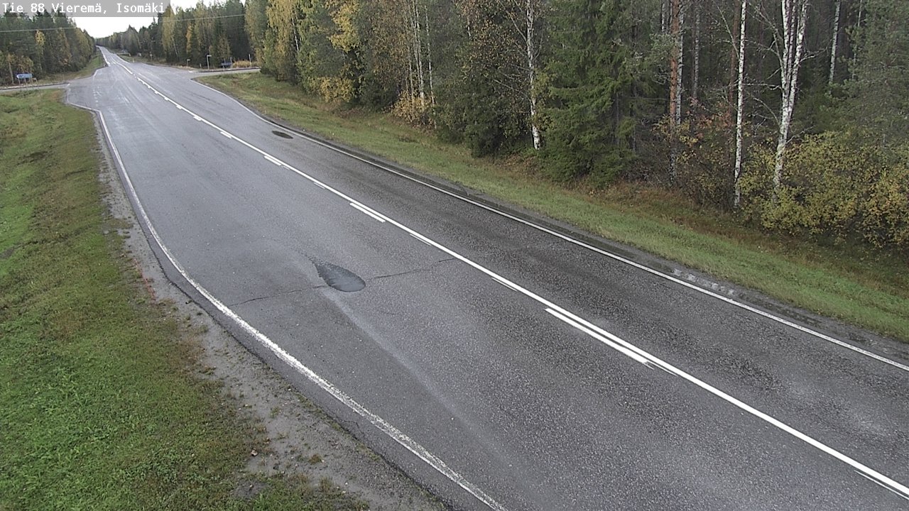 Kelikamerat Kuva Tie 88 Vieremä, Isomäki, Vieremä, Pohjois-Savo