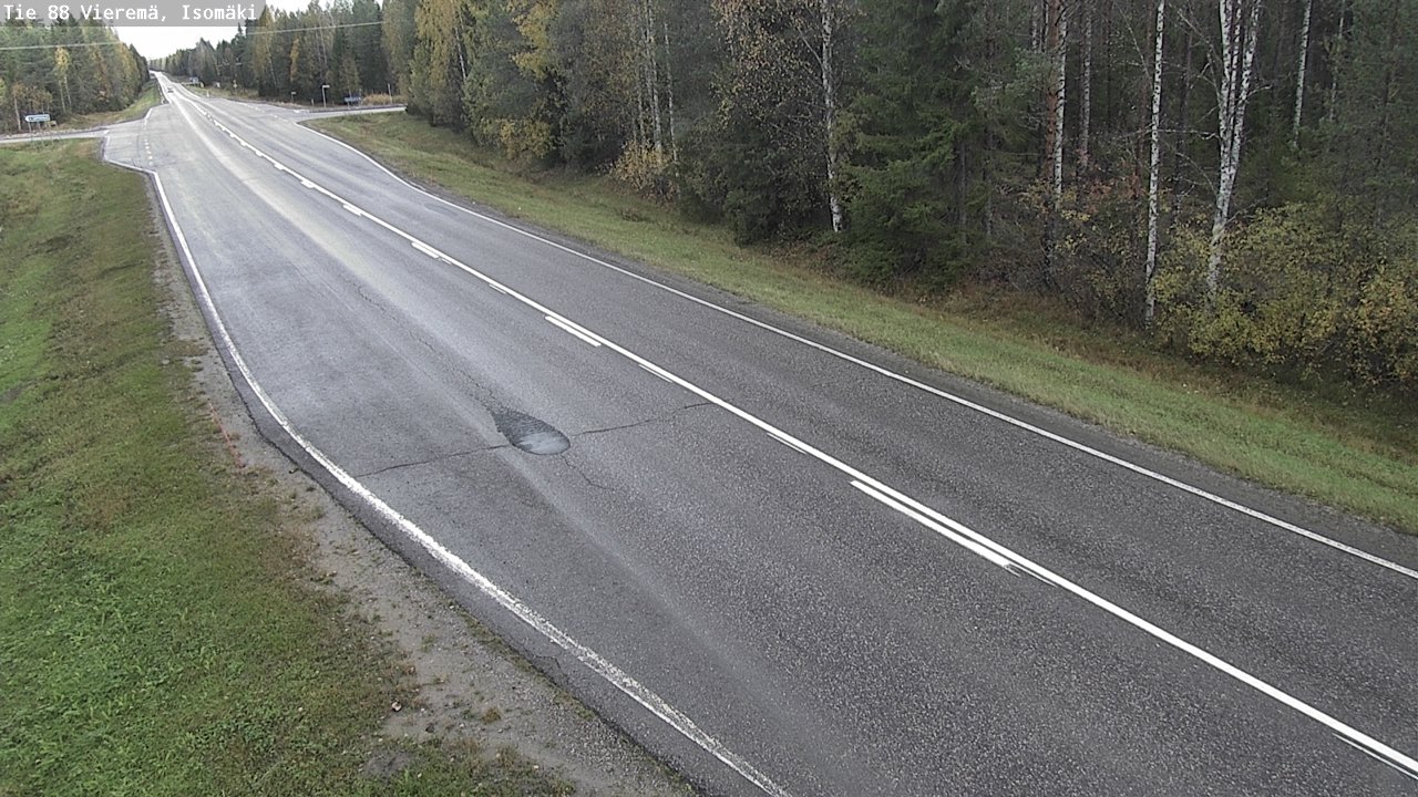 Kelikamerat Kuva Tie 88 Vieremä, Isomäki, Vieremä, Pohjois-Savo