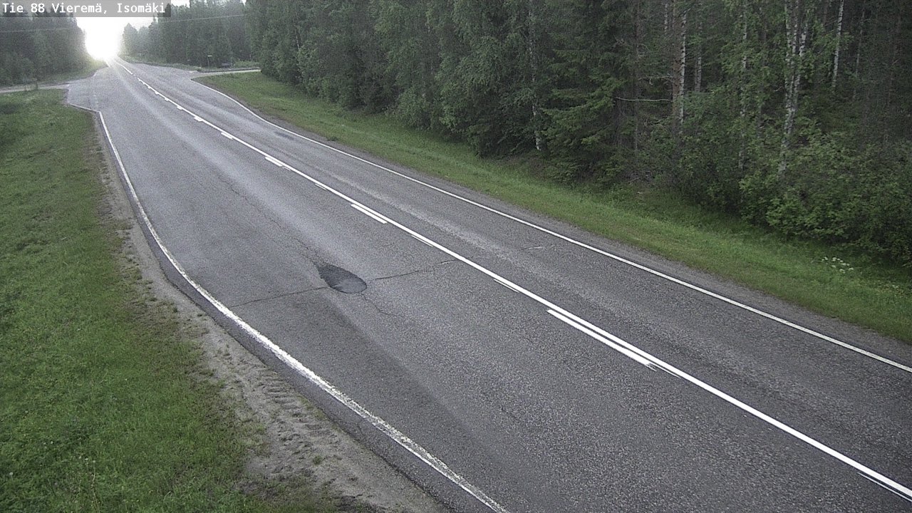 Kelikamerat Kuva Tie 88 Vieremä, Isomäki, Vieremä, Pohjois-Savo