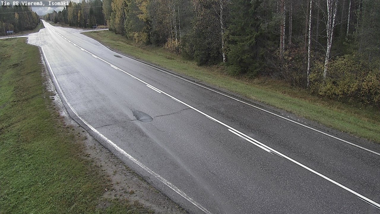 Kelikamerat Kuva Tie 88 Vieremä, Isomäki, Vieremä, Pohjois-Savo