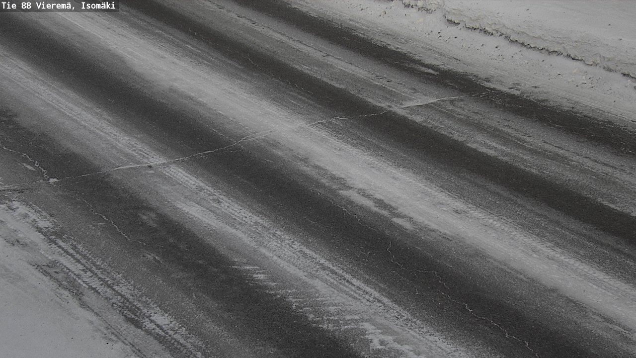 Weather Camera Image Road 88 Vieremä, Isomäki, Vieremä, Pohjois-Savo
