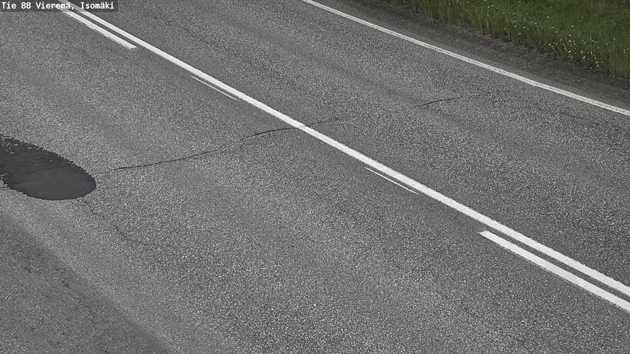 Weather Camera Image Road 88 Vieremä, Isomäki, Vieremä, Pohjois-Savo