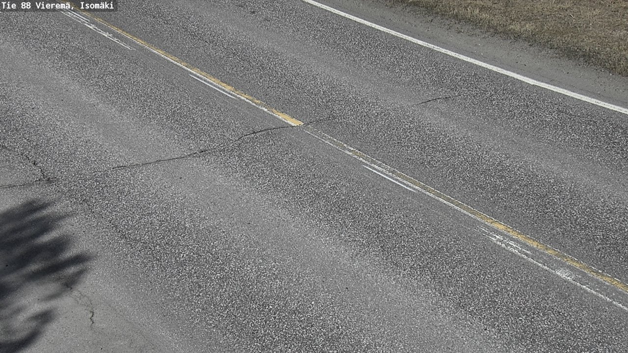 Weather Camera Image Road 88 Vieremä, Isomäki, Vieremä, Pohjois-Savo