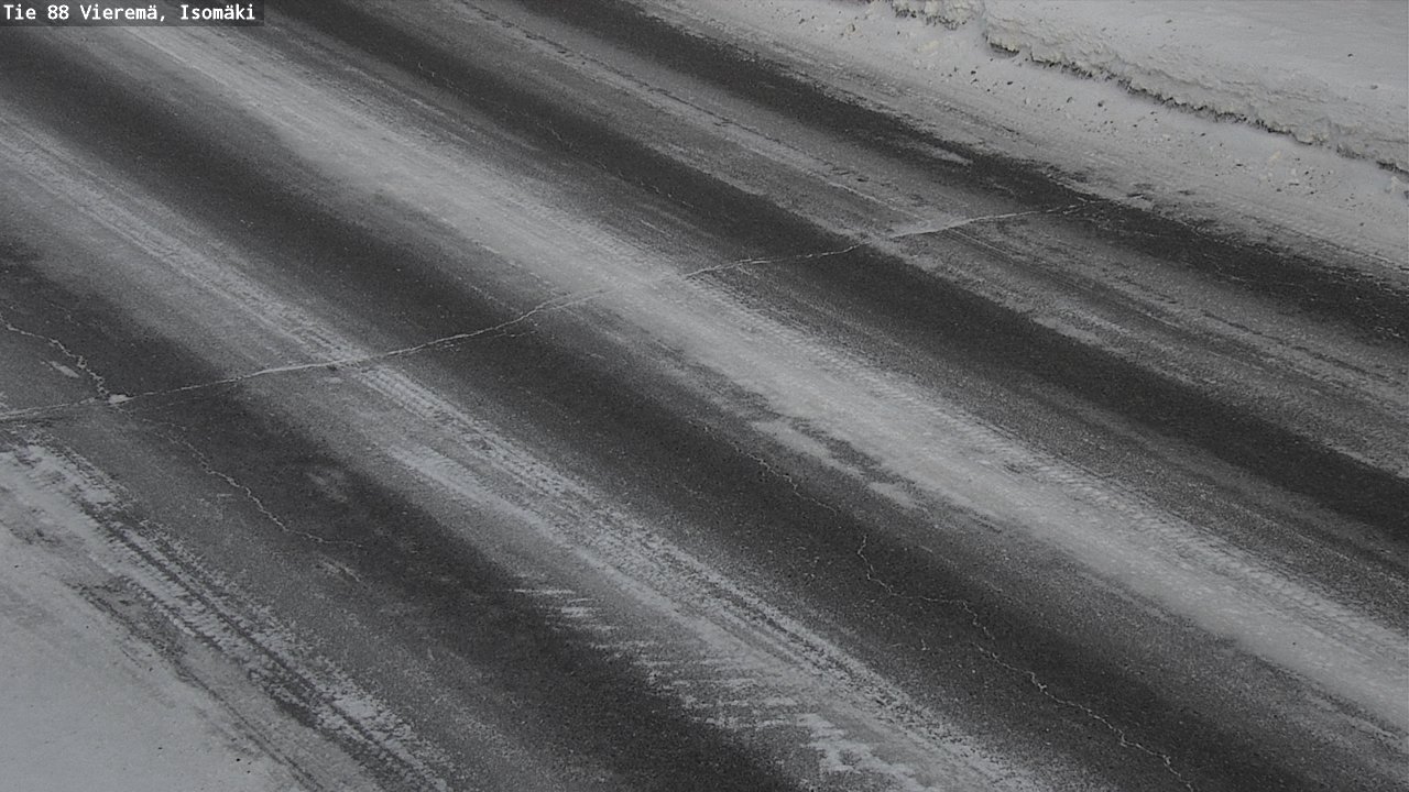 Weather Camera Image Road 88 Vieremä, Isomäki, Vieremä, Pohjois-Savo