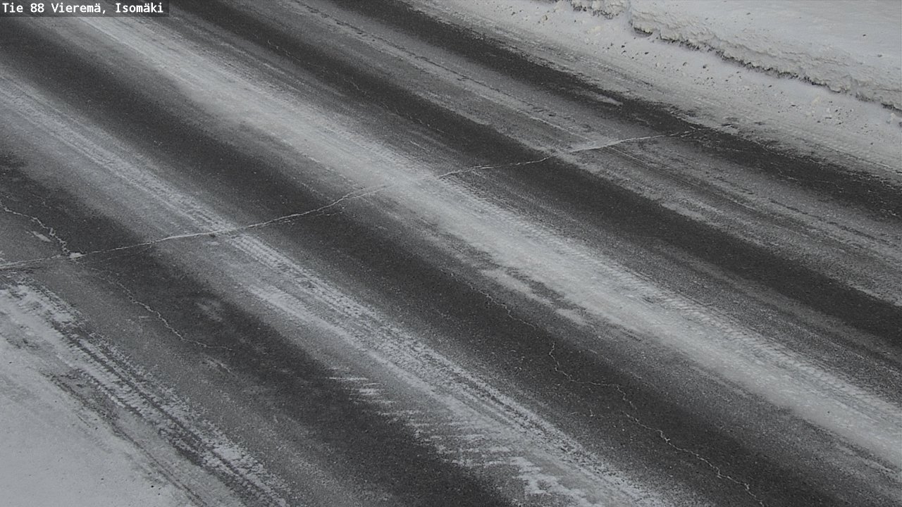 Weather Camera Image Road 88 Vieremä, Isomäki, Vieremä, Pohjois-Savo