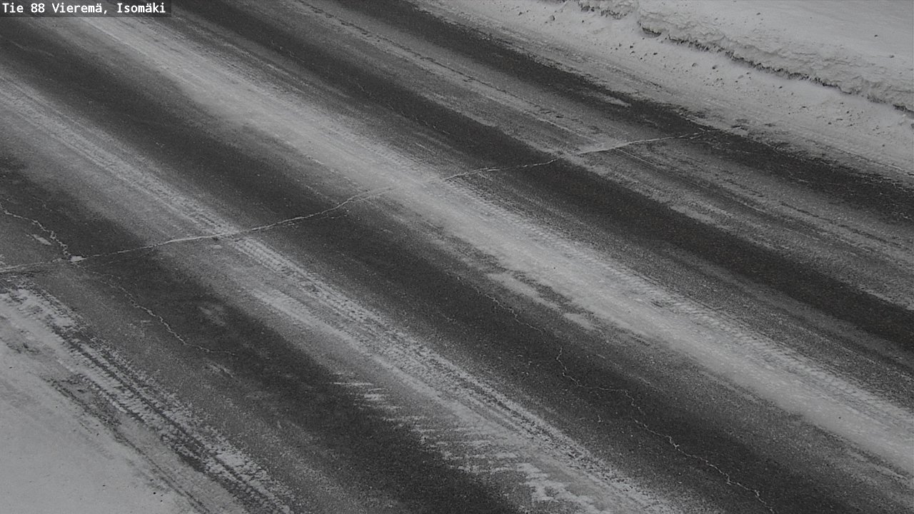 Weather Camera Image Road 88 Vieremä, Isomäki, Vieremä, Pohjois-Savo