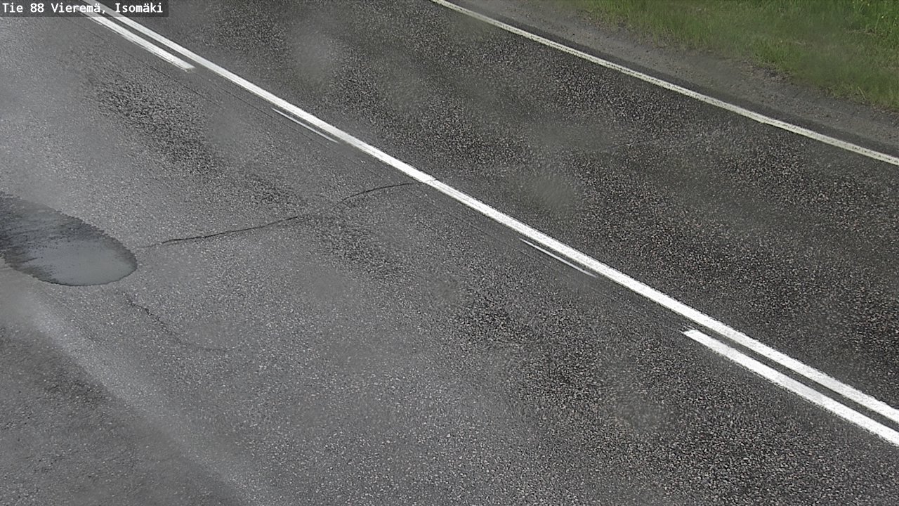 Weather Camera Image Road 88 Vieremä, Isomäki, Vieremä, Pohjois-Savo
