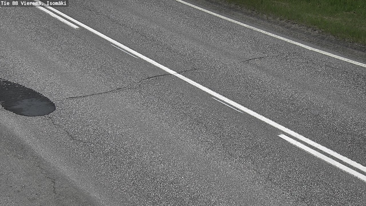 Weather Camera Image Road 88 Vieremä, Isomäki, Vieremä, Pohjois-Savo