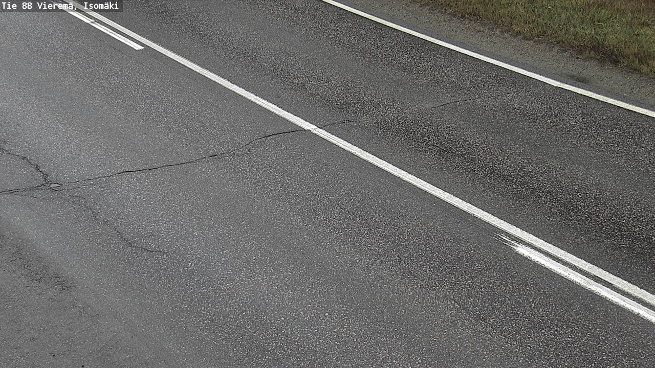 Weather Camera Image Väg 88 Vieremä, Isomäki, Vieremä, Pohjois-Savo