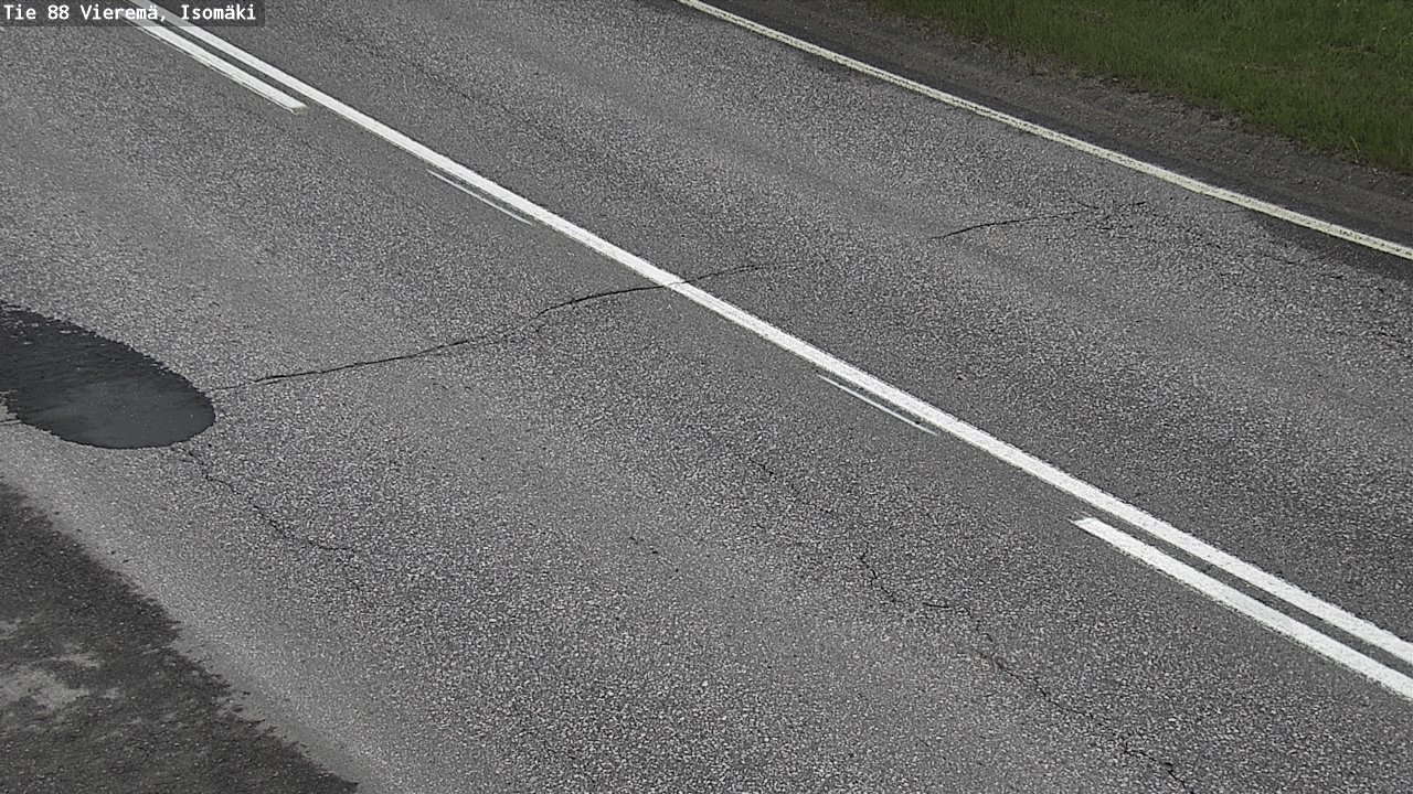 Weather Camera Image Road 88 Vieremä, Isomäki, Vieremä, Pohjois-Savo