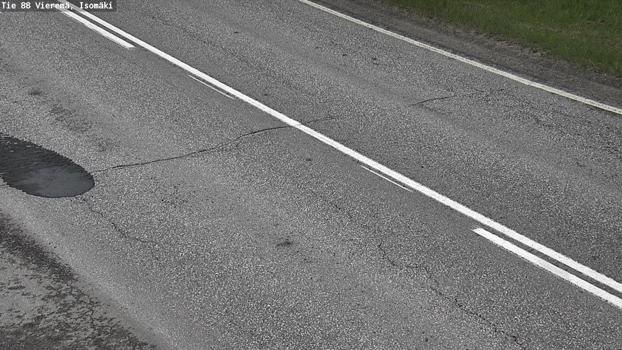 Weather Camera Image Road 88 Vieremä, Isomäki, Vieremä, Pohjois-Savo
