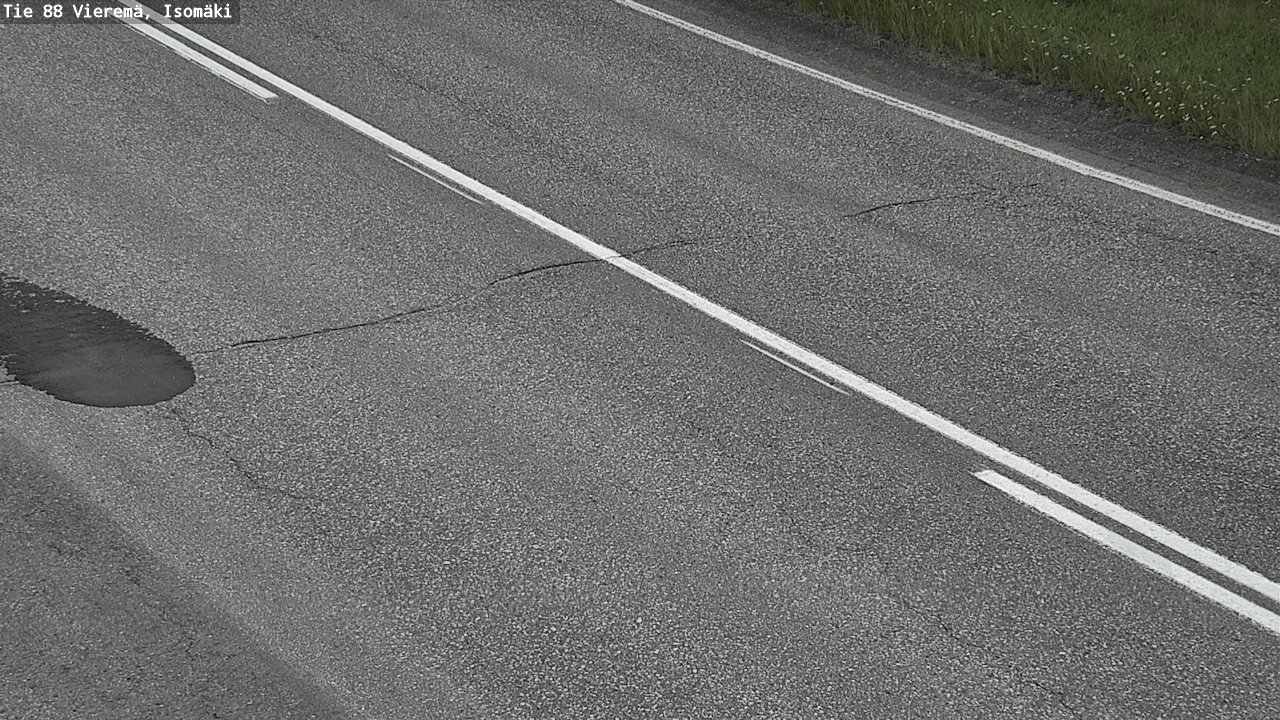 Weather Camera Image Road 88 Vieremä, Isomäki, Vieremä, Pohjois-Savo