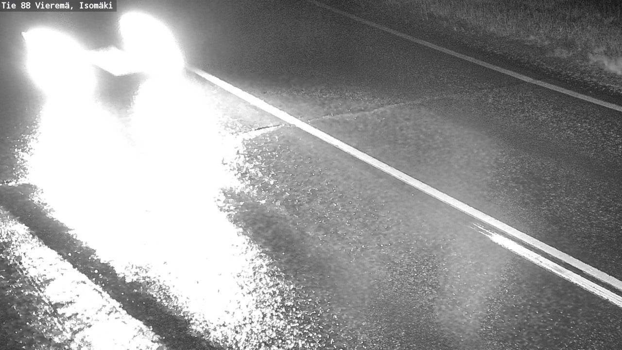 Weather Camera Image Väg 88 Vieremä, Isomäki, Vieremä, Pohjois-Savo