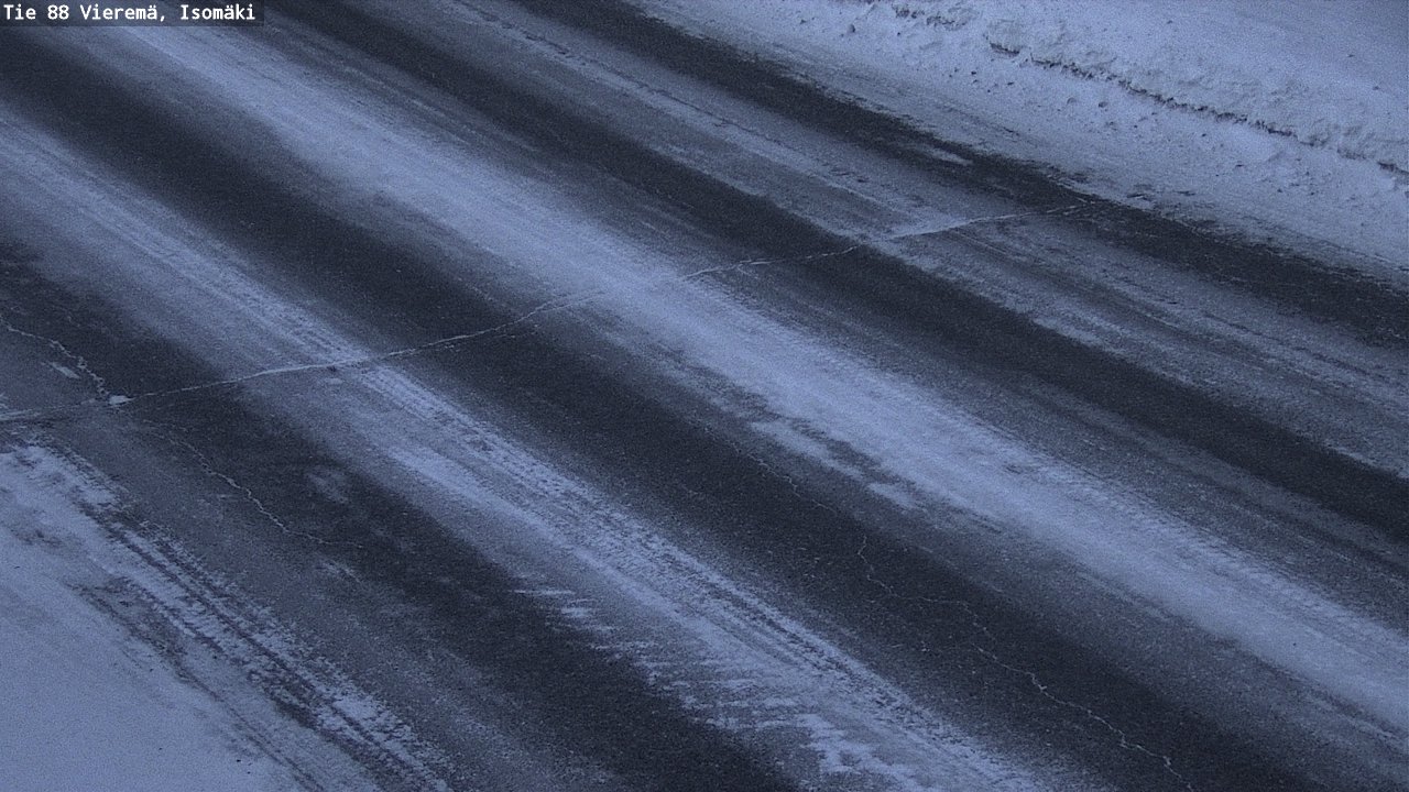 Weather Camera Image Road 88 Vieremä, Isomäki, Vieremä, Pohjois-Savo