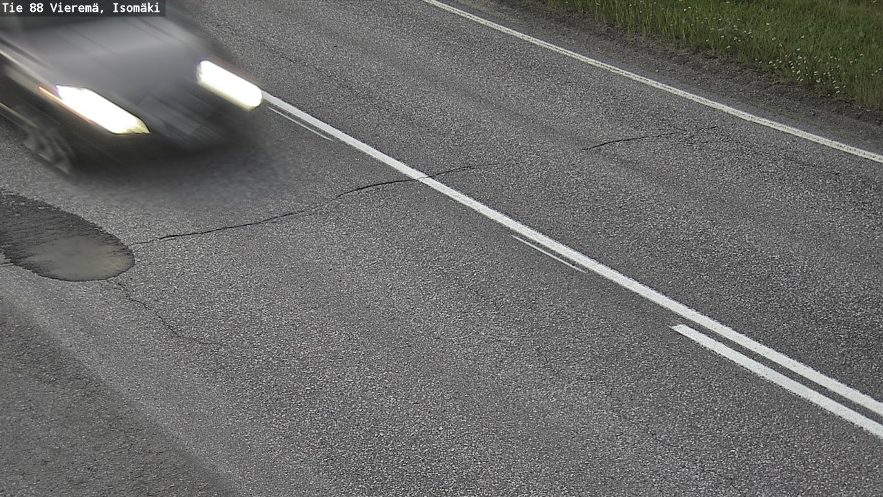 Kelikamerat Kuva Tie 88 Vieremä, Isomäki, Vieremä, Pohjois-Savo