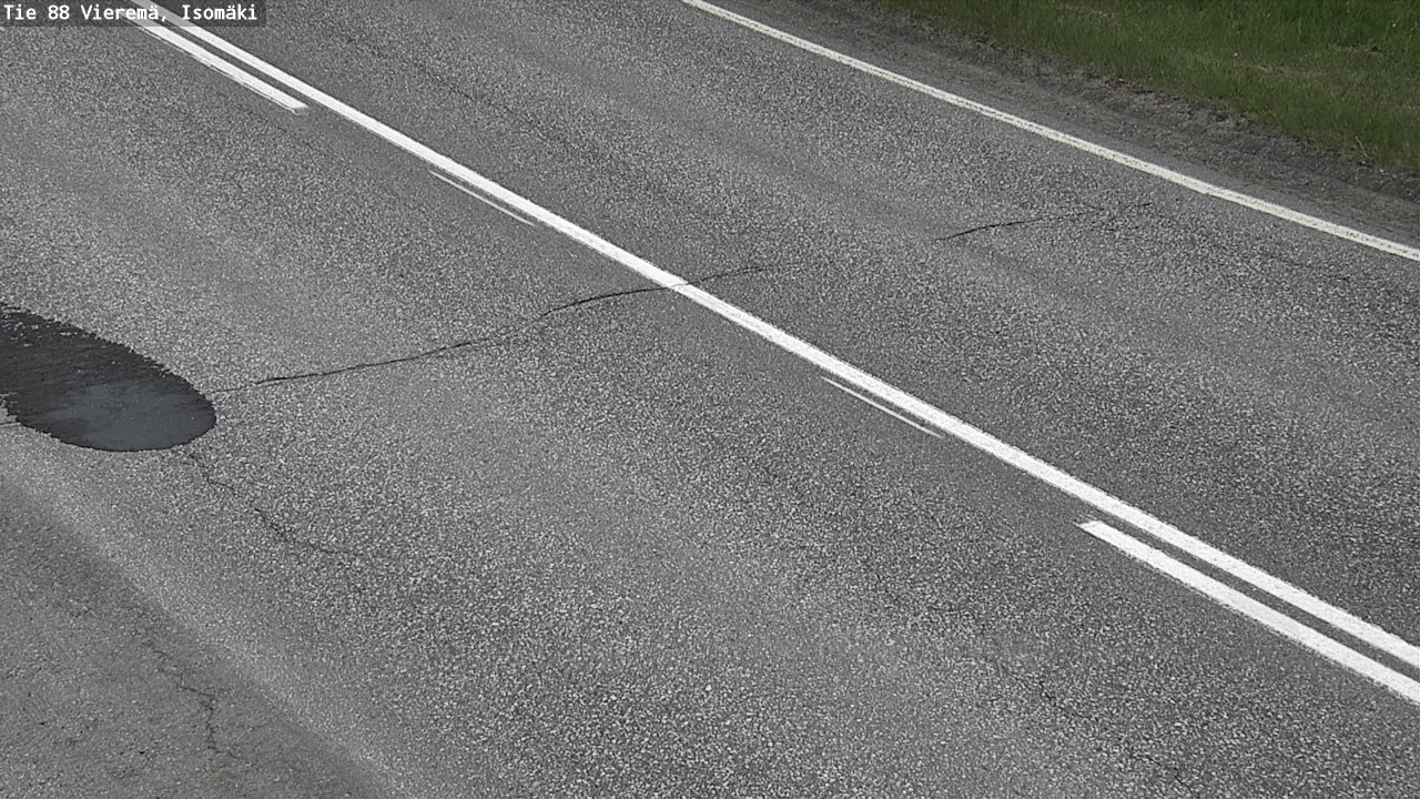 Weather Camera Image Road 88 Vieremä, Isomäki, Vieremä, Pohjois-Savo