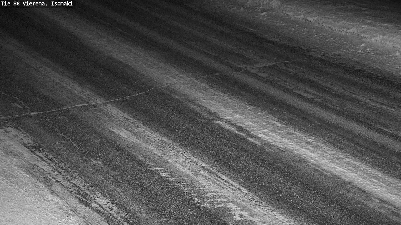 Weather Camera Image Road 88 Vieremä, Isomäki, Vieremä, Pohjois-Savo