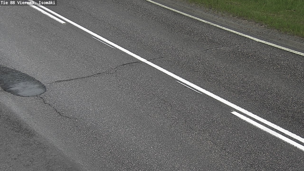 Weather Camera Image Road 88 Vieremä, Isomäki, Vieremä, Pohjois-Savo