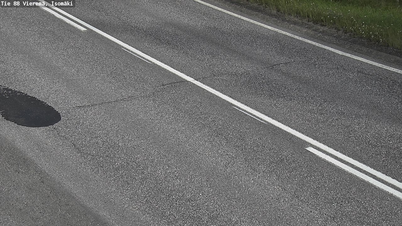 Weather Camera Image Väg 88 Vieremä, Isomäki, Vieremä, Pohjois-Savo