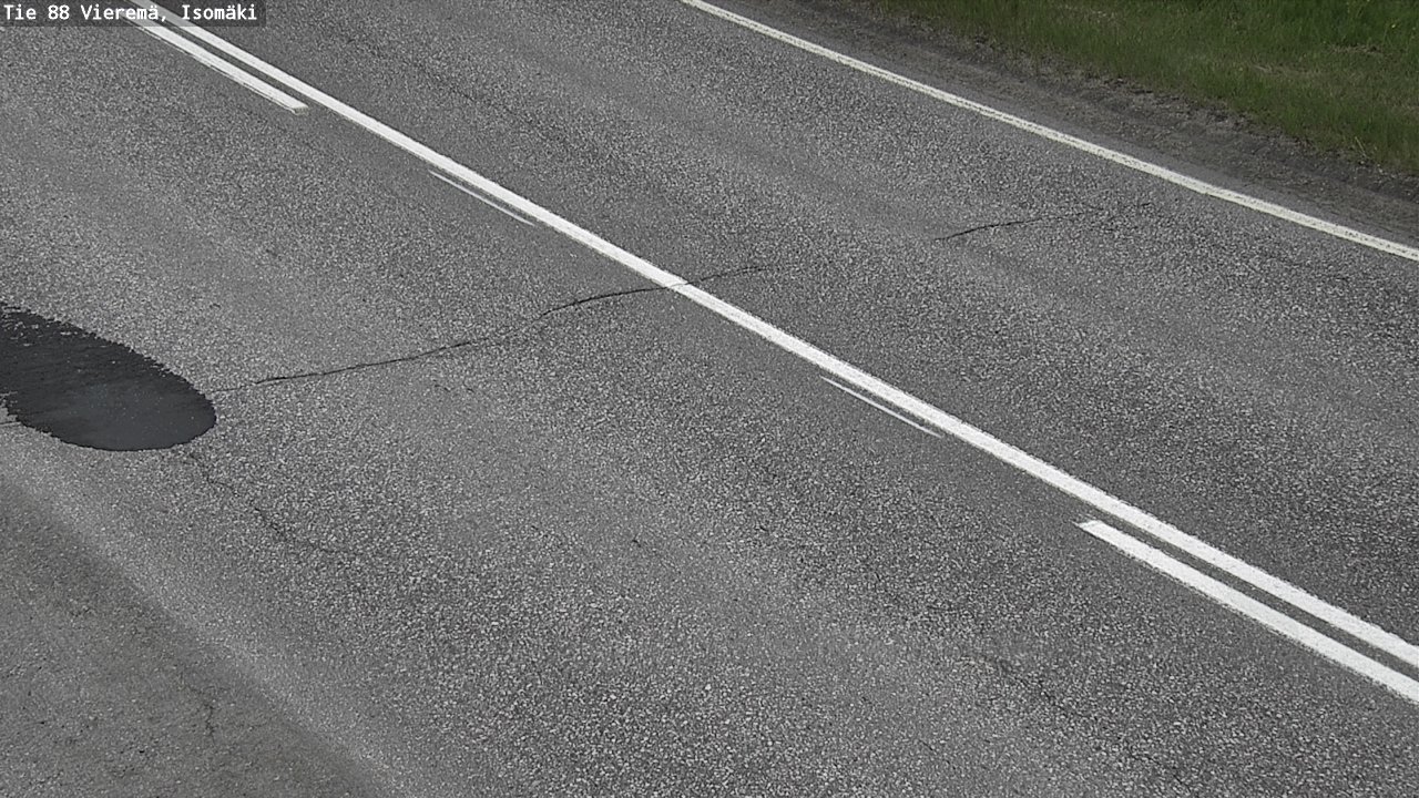 Weather Camera Image Road 88 Vieremä, Isomäki, Vieremä, Pohjois-Savo