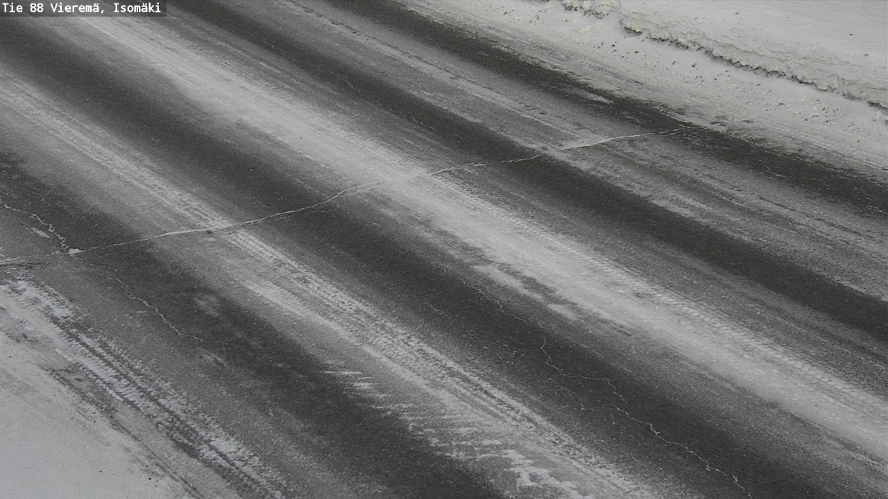 Weather Camera Image Road 88 Vieremä, Isomäki, Vieremä, Pohjois-Savo