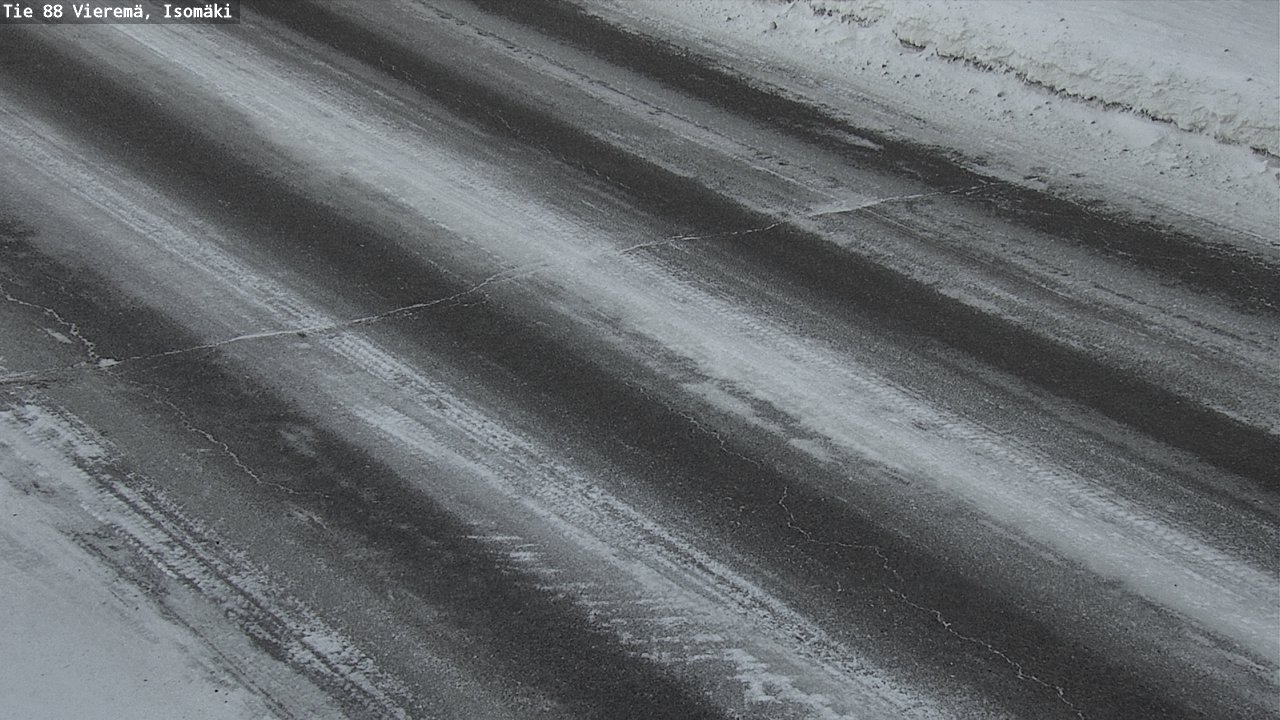 Weather Camera Image Road 88 Vieremä, Isomäki, Vieremä, Pohjois-Savo