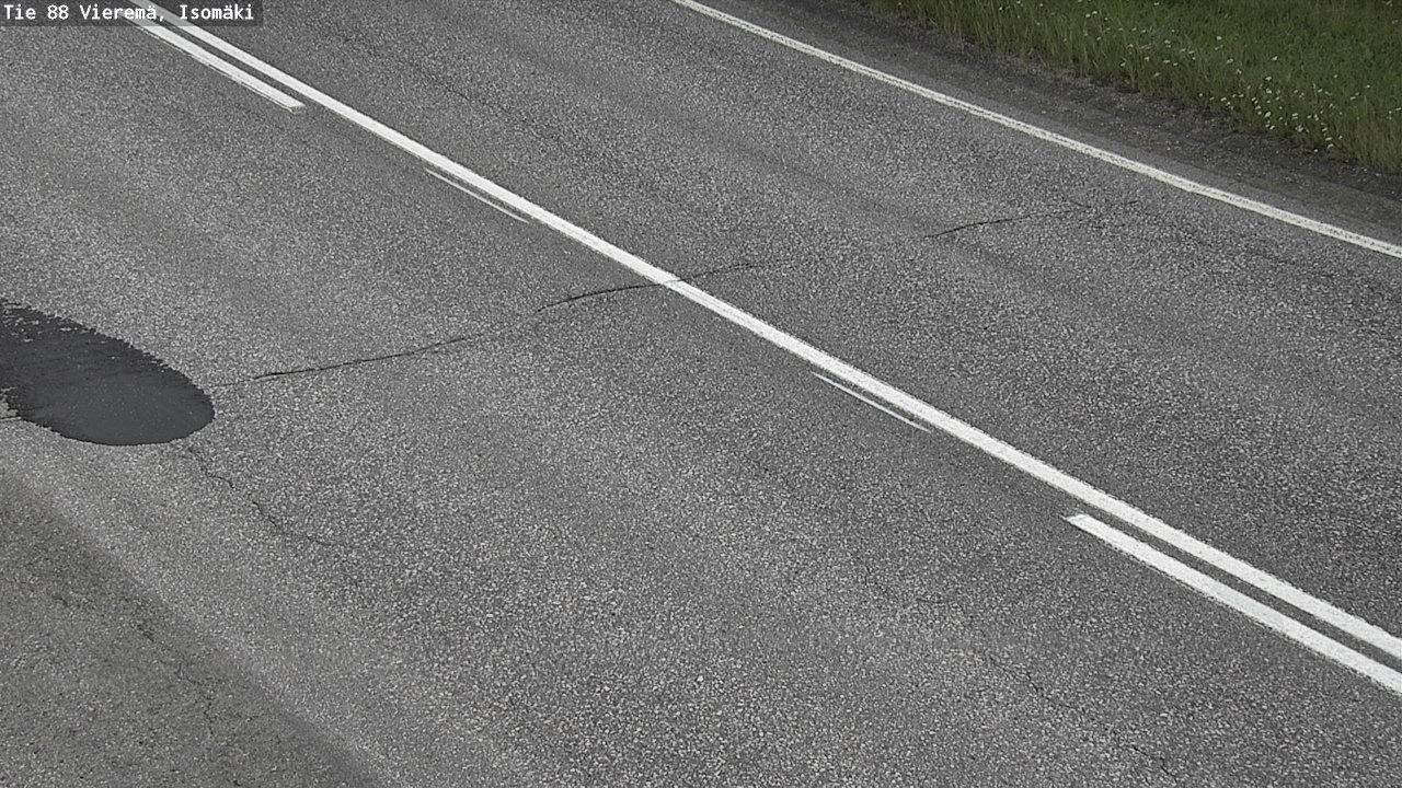 Weather Camera Image Road 88 Vieremä, Isomäki, Vieremä, Pohjois-Savo