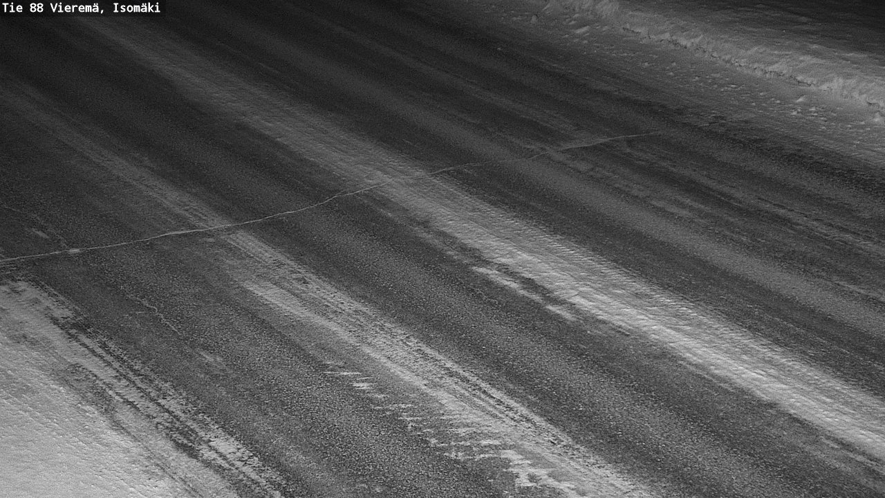Weather Camera Image Väg 88 Vieremä, Isomäki, Vieremä, Pohjois-Savo