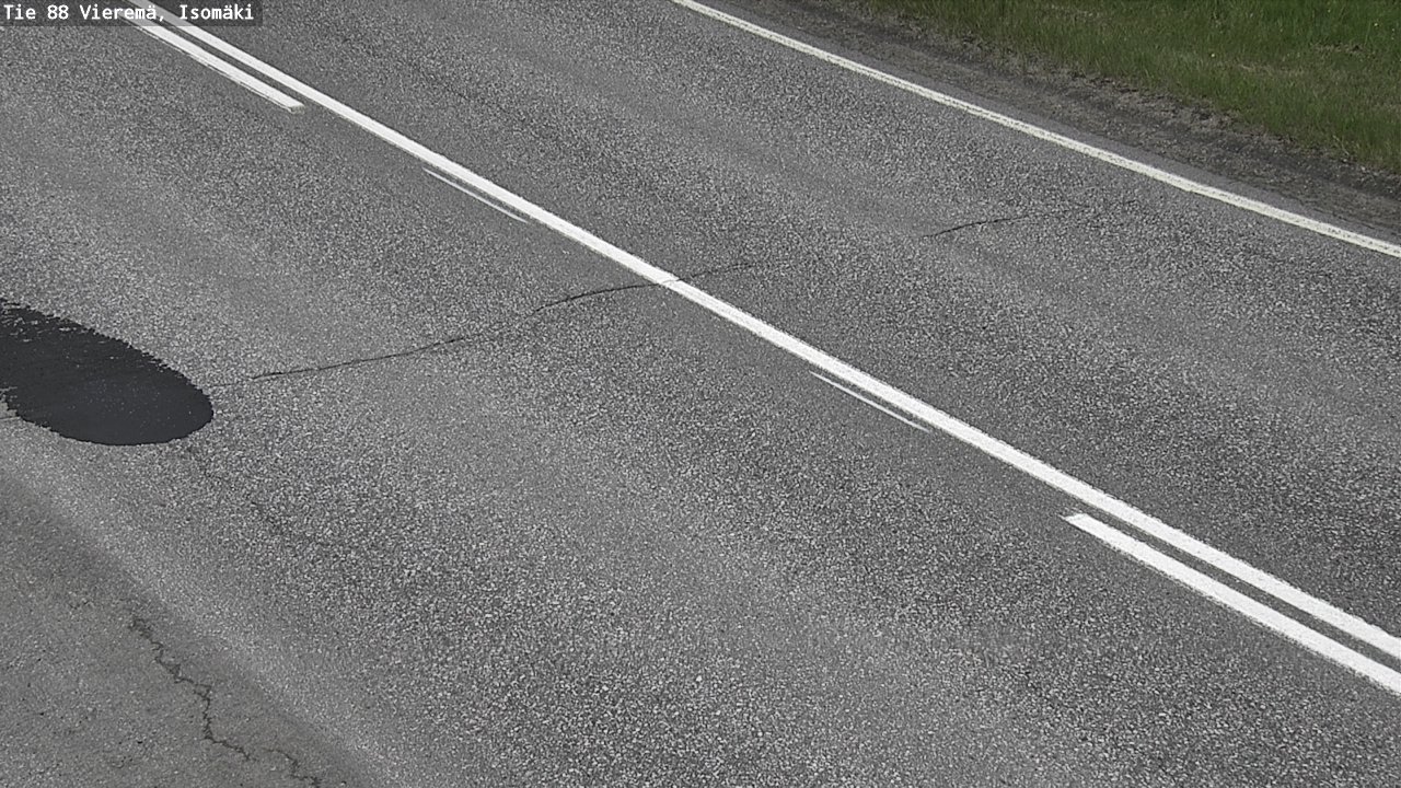 Weather Camera Image Road 88 Vieremä, Isomäki, Vieremä, Pohjois-Savo