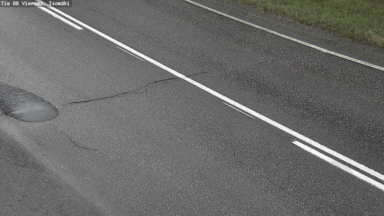 Weather Camera Image Road 88 Vieremä, Isomäki, Vieremä, Pohjois-Savo