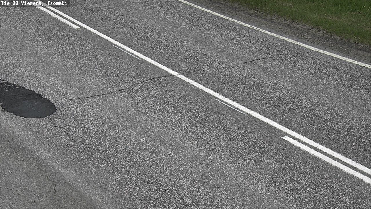 Weather Camera Image Road 88 Vieremä, Isomäki, Vieremä, Pohjois-Savo