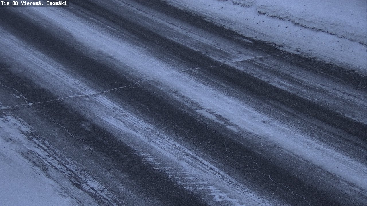 Weather Camera Image Road 88 Vieremä, Isomäki, Vieremä, Pohjois-Savo