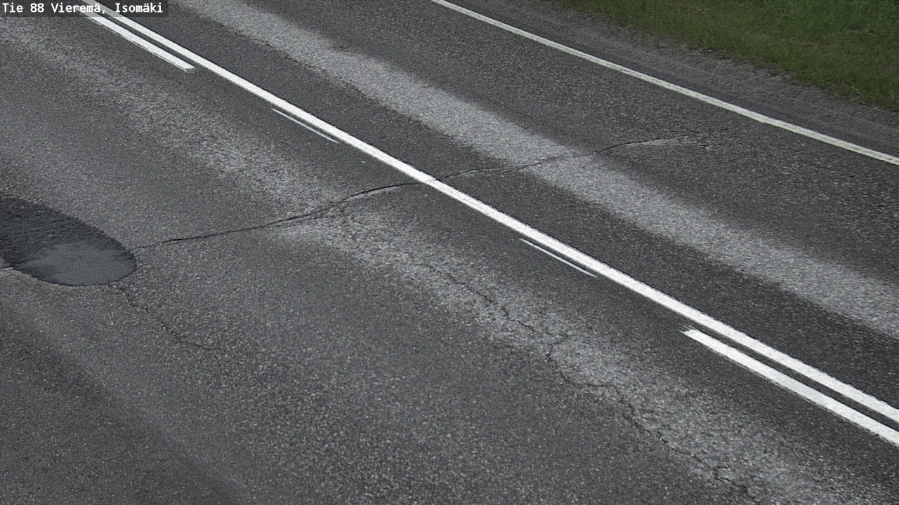 Weather Camera Image Road 88 Vieremä, Isomäki, Vieremä, Pohjois-Savo