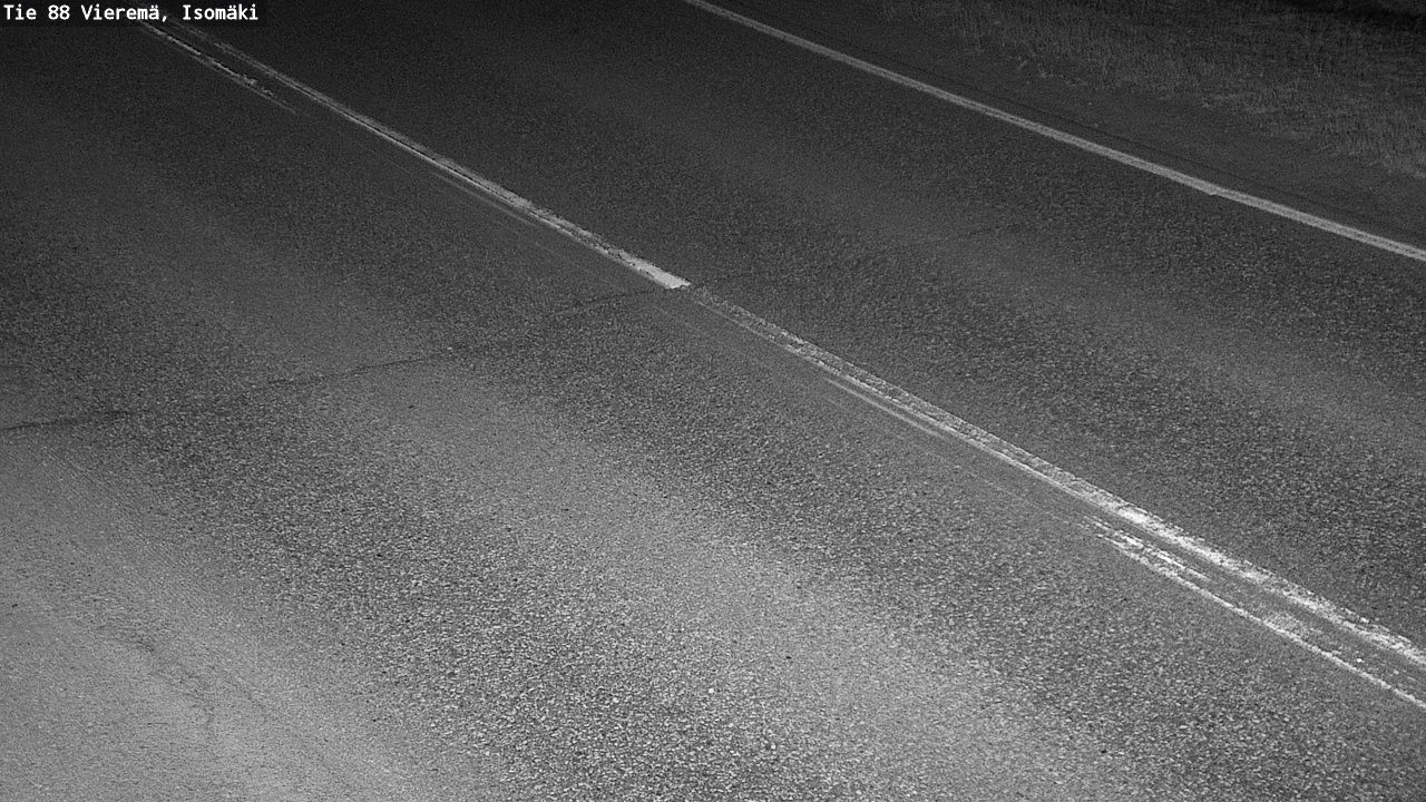 Weather Camera Image Road 88 Vieremä, Isomäki, Vieremä, Pohjois-Savo