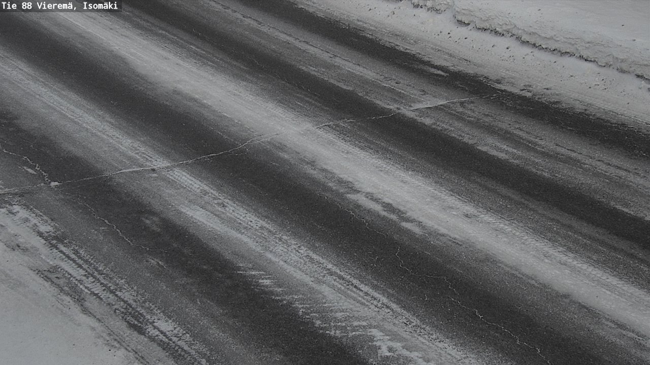 Weather Camera Image Road 88 Vieremä, Isomäki, Vieremä, Pohjois-Savo