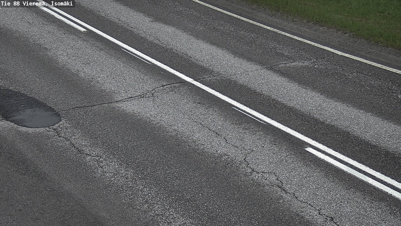 Weather Camera Image Road 88 Vieremä, Isomäki, Vieremä, Pohjois-Savo