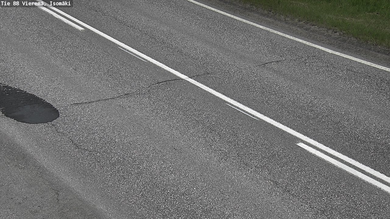 Weather Camera Image Road 88 Vieremä, Isomäki, Vieremä, Pohjois-Savo