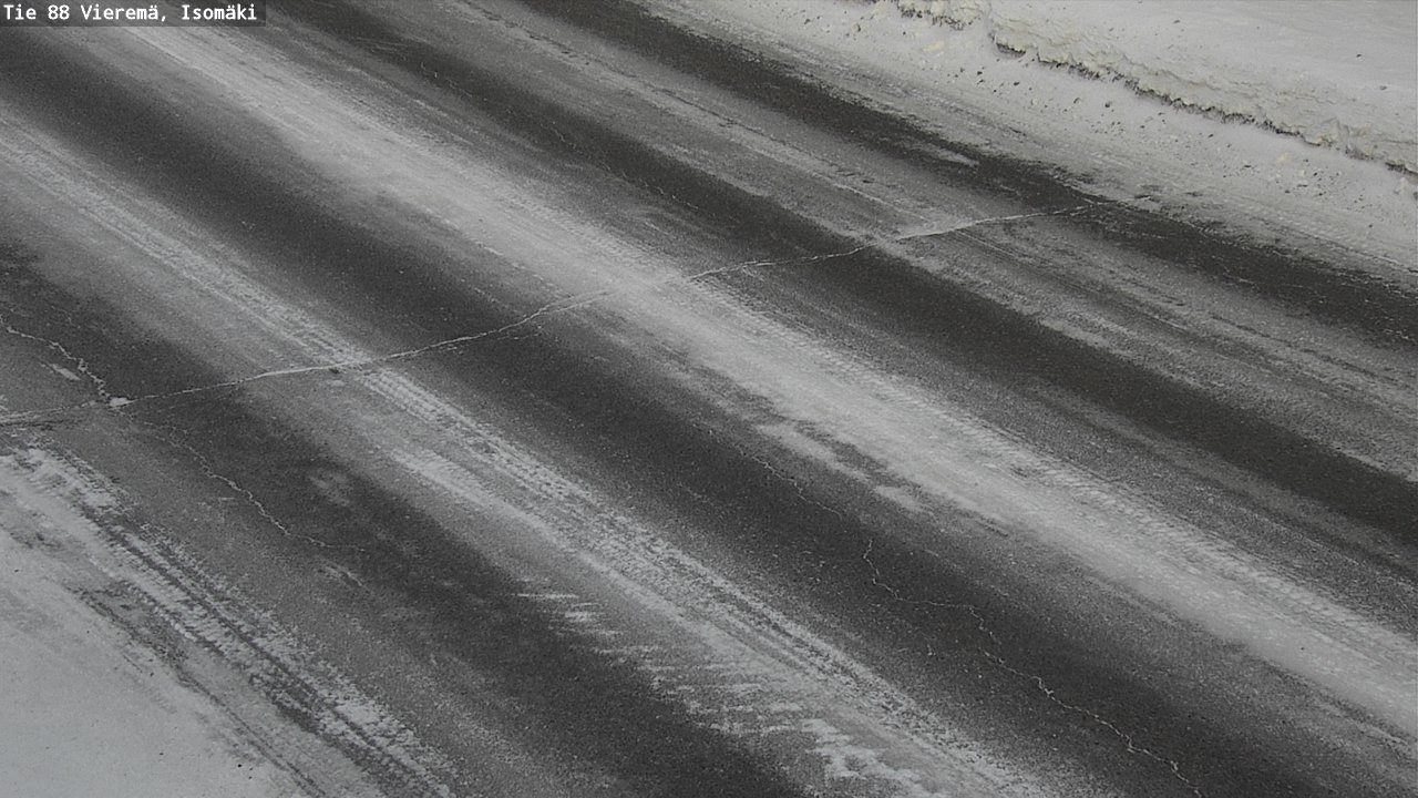 Weather Camera Image Road 88 Vieremä, Isomäki, Vieremä, Pohjois-Savo