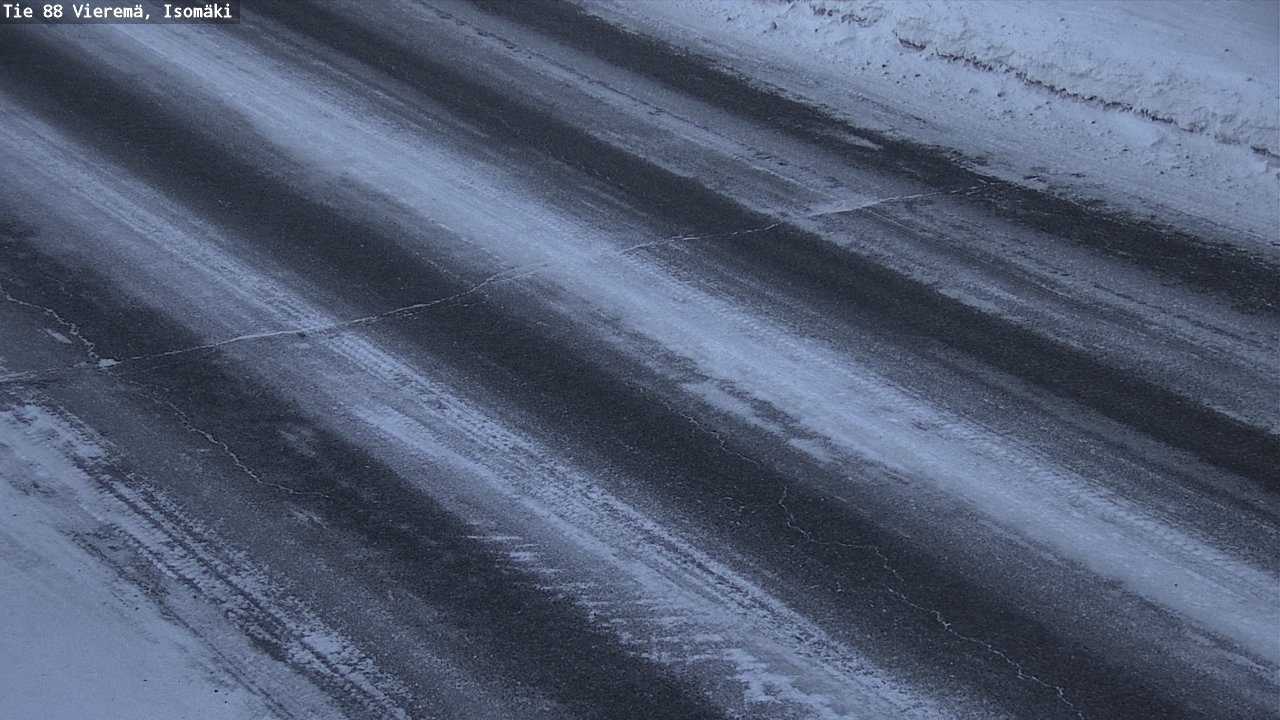 Weather Camera Image Road 88 Vieremä, Isomäki, Vieremä, Pohjois-Savo