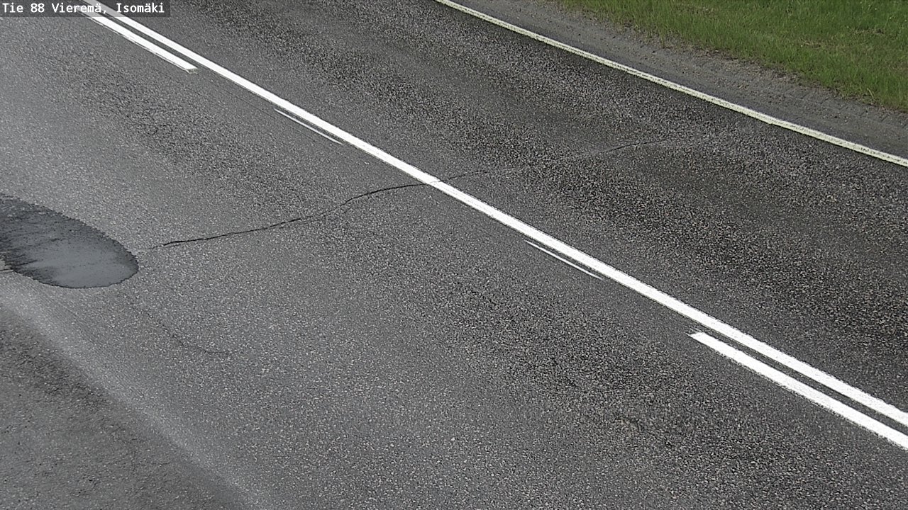 Weather Camera Image Road 88 Vieremä, Isomäki, Vieremä, Pohjois-Savo