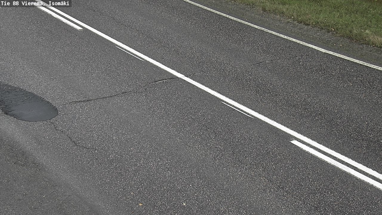 Weather Camera Image Road 88 Vieremä, Isomäki, Vieremä, Pohjois-Savo