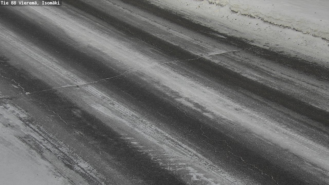 Weather Camera Image Road 88 Vieremä, Isomäki, Vieremä, Pohjois-Savo